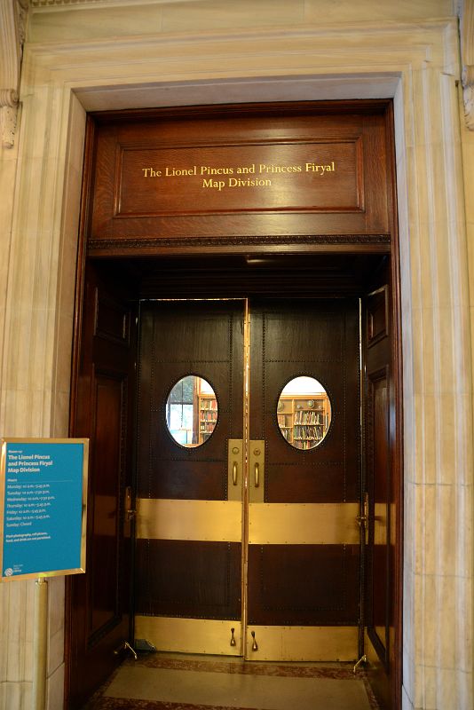 14 Door To The Map Division New York City Public Library Main Branch